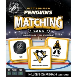 MasterPieces Officially Licensed NHL Pittsburgh Penguins Matching Game For Kids And Families