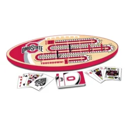 MasterPieces Officially Licensed NCAA Ohio State Buckeyes Wooden Cribbage Game For Adults 8 MasterPieces Officially Licensed NCAA Ohio State Buckeyes Wooden Cribbage Game For Adults -Games and Puzzles Shop GUEST be9f4a8b 5835 4711 8388 b7bdba7c7a5a