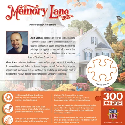 MasterPieces Inc October Skies 300 Piece Large EZ Grip Jigsaw Puzzle 3 MasterPieces Inc October Skies 300 Piece Large EZ Grip Jigsaw Puzzle