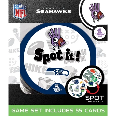 MasterPieces Officially Licensed NFL Seattle Seahawks Spot It Game For Kids And Adults 3 MasterPieces Officially Licensed NFL Seattle Seahawks Spot It Game For Kids And Adults