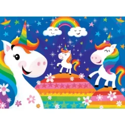 MasterPieces 24 Piece Jigsaw Puzzle For Kids - Rainbow Unicorns - 19"x14" -Games and Puzzles Shop GUEST c00cb297 d8d5 4922 9291 cc6d014da0b2