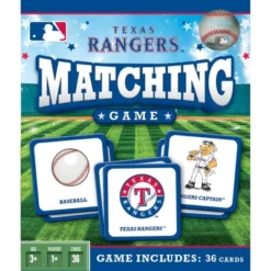 MasterPieces Officially Licensed MLB Texas Rangers Matching Game For Kids And Families