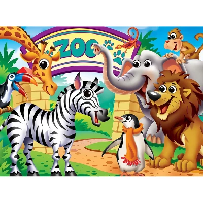 MasterPieces Inc Zoo Animals 48 Piece Googly Eyes Jigsaw Puzzle 4 MasterPieces Inc Zoo Animals 48 Piece Googly Eyes Jigsaw Puzzle - Image 2