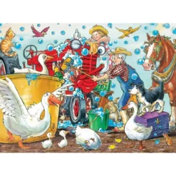 MasterPieces 60 Piece Jigsaw Puzzle - Tractor Mac Squeaky Clean - 14"x19" -Games and Puzzles Shop GUEST c0e4fef5 e524 4181 bb5c a2615ff0aa2f