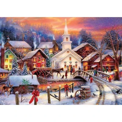 MasterPieces 1000 Piece Christmas Jigsaw Puzzle - Hope Runs Deep 4 MasterPieces 1000 Piece Christmas Jigsaw Puzzle - Hope Runs Deep - Image 2