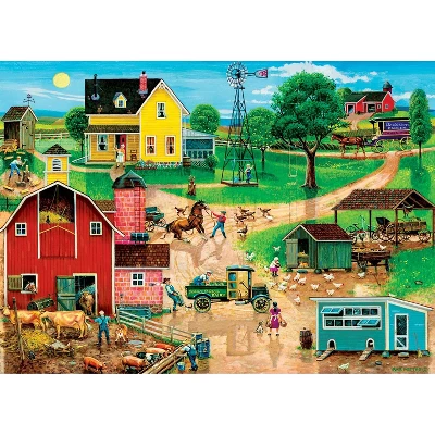 MasterPieces Inc After The Chores 500 Piece Jigsaw Puzzle 4 MasterPieces Inc After The Chores 500 Piece Jigsaw Puzzle - Image 2