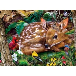 MasterPieces Inc Realtree Forest Babies 100 Piece Jigsaw Puzzle