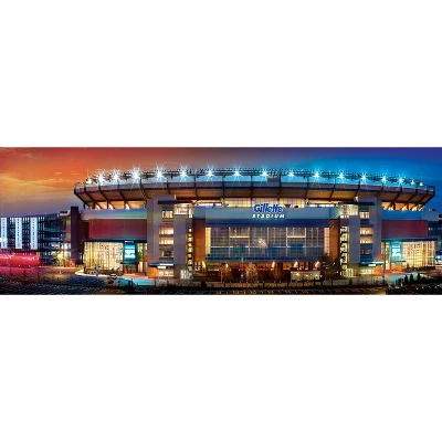 MasterPieces Panoramic Puzzle - NFL New England Patriots Stadium View 4 MasterPieces Panoramic Puzzle - NFL New England Patriots Stadium View - Image 2