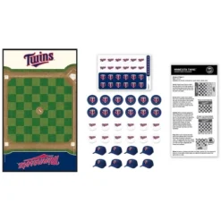 MasterPieces Officially Licensed MLB Minnesota Twins Checkers Board Game For Families And Kids Ages 6 And Up -Games and Puzzles Shop GUEST c37afe2f 5674 4734 a2f7 78e3664cc6b3