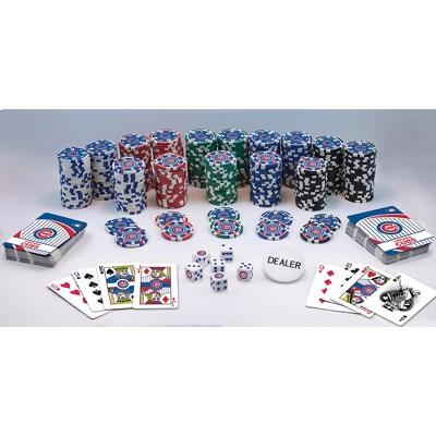 MasterPieces Casino Style 300 Piece Poker Chip Set - MLB Chicago Cubs 3 MasterPieces Casino Style 300 Piece Poker Chip Set - MLB Chicago Cubs