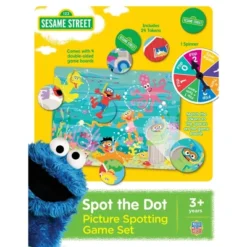 MasterPieces Kids Games - Sesame Street Spot The Dot Matching Game