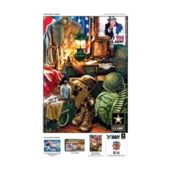 MasterPieces Hometown Heroes: Men Of Honor Jigsaw Puzzle - 1000pc -Games and Puzzles Shop GUEST c7c141d6 7b9b 4352 9f66 530c6a29fc10