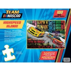 MasterPieces 100 Piece Kids Puzzle - NASCAR Highspeed Hijinx - 14"x19" -Games and Puzzles Shop GUEST c7ceded8 96fe 46c4 b2e4 bea676b97c32