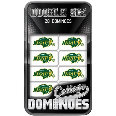 MasterPieces Officially Licensed NCAA North Dakota State Bison 28 Piece Dominoes Game For Adults 3 MasterPieces Officially Licensed NCAA North Dakota State Bison 28 Piece Dominoes Game For Adults