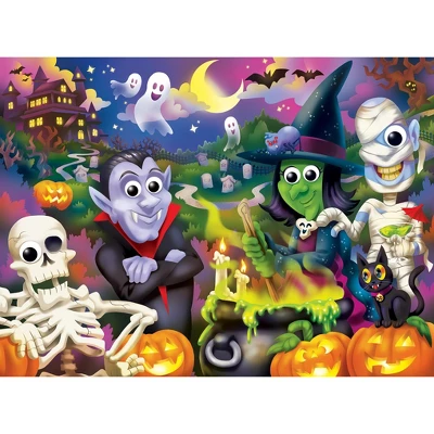 MasterPieces 100 Piece Googly Eye Jigsaw Puzzle - Halloween 4 MasterPieces 100 Piece Googly Eye Jigsaw Puzzle - Halloween - Image 2