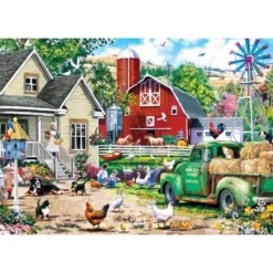 MasterPieces 1000 Piece Jigsaw Puzzle - Holly Tree Farm - 26.8"x19.3" -Games and Puzzles Shop GUEST c887770e 6a09 4c77 a33a 1124bf241ee0