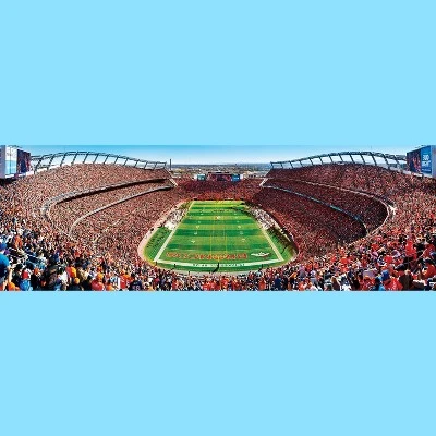 MasterPieces Sports Panoramic Puzzle - NFL Denver Broncos Endzone View 4 MasterPieces Sports Panoramic Puzzle - NFL Denver Broncos Endzone View - Image 2