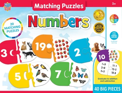 MasterPieces Kids Games - Educational Numbers Matching Puzzle Matching Game 3 MasterPieces Kids Games - Educational Numbers Matching Puzzle Matching Game