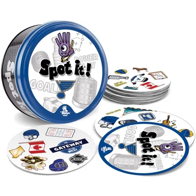 MasterPieces Officially Licensed NHL St. Louis Blues Spot It Game For Kids And Adults 4 MasterPieces Officially Licensed NHL St. Louis Blues Spot It Game For Kids And Adults - Image 2