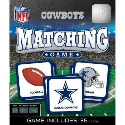 MasterPieces Officially Licensed NFL Dallas Cowboys Matching Game For Kids And Families 3 MasterPieces Officially Licensed NFL Dallas Cowboys Matching Game For Kids And Families