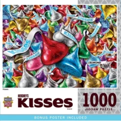 MasterPieces 1000 Piece Jigsaw Puzzle - Hershey's Kisses - 19.25"x26.75"