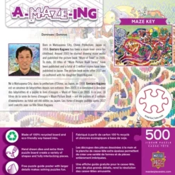 MasterPieces A-Maze-Ing 500 Piece Jigsaw Puzzle - Dominoes - 15"x21" -Games and Puzzles Shop GUEST cb029834 c927 409d 9b87 a85ad70e4bbe