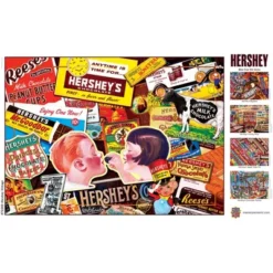 MasterPieces 1000 Piece Jigsaw Puzzle - Hershey Vintage - 19.25"x26.75" -Games and Puzzles Shop GUEST cb5a56c3 1af3 4653 948e fa1741f780d1