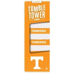 MasterPieces Real Wood Block Tumble Towers - NCAA Tennessee Volunteers