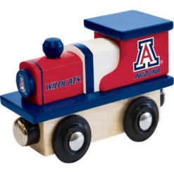 MasterPieces Officially Licensed NCAA Arizona Wildcats Wooden Toy Train Engine For Kids