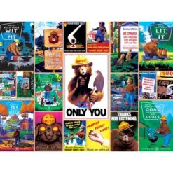 MasterPieces 550 Piece Jigsaw Puzzle For Adults - Smokey Bear - 18"x24" 9 MasterPieces 550 Piece Jigsaw Puzzle For Adults - Smokey Bear - 18"x24" -Games and Puzzles Shop GUEST ce4e0b57 59a1 4561 8189 bc4408c7a88b