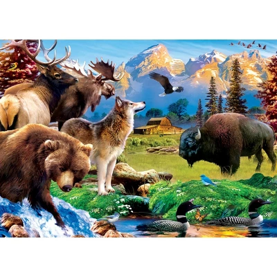MasterPieces 500 Pieces Puzzle - Grand Teton National Park - 15"x21" 4 MasterPieces 500 Pieces Puzzle - Grand Teton National Park - 15"x21" - Image 2