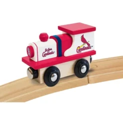 MasterPieces Officially Licensed MLB St. Louis Cardinals Wooden Toy Train Engine For Kids -Games and Puzzles Shop GUEST ced3168a 0d05 4d41 9ed3 3451b74a8d4a
