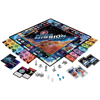MasterPieces Opoly Family Board Games - Space Mission Opoly 4 MasterPieces Opoly Family Board Games - Space Mission Opoly - Image 2
