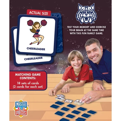 MasterPieces Officially Licensed NCAA Arizona Wildcats Matching Game For Kids And Families 5 MasterPieces Officially Licensed NCAA Arizona Wildcats Matching Game For Kids And Families - Image 3