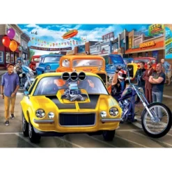 MasterPieces 1000 Piece Jigsaw Puzzle - Main Street Muscle - 19.25"x26.75" -Games and Puzzles Shop GUEST d1c2b9b6 f59f 48b5 95e2 72f0eb5cf0b7