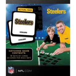 MasterPieces Officially Licensed NFL Pittsburgh Steelers Matching Game For Kids And Families 9 MasterPieces Officially Licensed NFL Pittsburgh Steelers Matching Game For Kids And Families -Games and Puzzles Shop GUEST d2477fb3 49c9 488f a0d0 c6abb0c5c73b