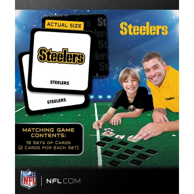 MasterPieces Officially Licensed NFL Pittsburgh Steelers Matching Game For Kids And Families 5 MasterPieces Officially Licensed NFL Pittsburgh Steelers Matching Game For Kids And Families - Image 3