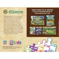 MasterPieces Inc Wildlife Of Yellowstone National Park 100 Piece Jigsaw Puzzle