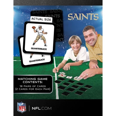 MasterPieces Officially Licensed NFL New Orleans Saints Matching Game For Kids And Families 5 MasterPieces Officially Licensed NFL New Orleans Saints Matching Game For Kids And Families - Image 3