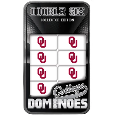 MasterPieces Officially Licensed NCAA Oklahoma Sooners 28 Piece Dominoes Game For Adults 3 MasterPieces Officially Licensed NCAA Oklahoma Sooners 28 Piece Dominoes Game For Adults