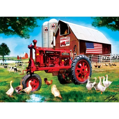MasterPieces 1000 Piece Jigsaw Puzzle - Red Nostalgia - 19.25"x26.75" 4 MasterPieces 1000 Piece Jigsaw Puzzle - Red Nostalgia - 19.25"x26.75" - Image 2