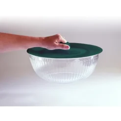 FanPans Team Logo Silicone Lid Set, 2 Pack - NCAA Miami Hurricanes