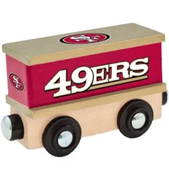 MasterPieces Wood Train Box Car - NFL San Francisco 49ers