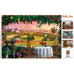 MasterPieces 1000 Piece Jigsaw Puzzle - Tuscany Hills Views - 19.25"x26.75" -Games and Puzzles Shop GUEST d755478f f022 4386 8d5c ddf382c70d75