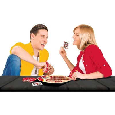 MasterPieces Officially Licensed NFL Kansas City Chiefs Wooden Cribbage Game For Adults 6 MasterPieces Officially Licensed NFL Kansas City Chiefs Wooden Cribbage Game For Adults - Image 4
