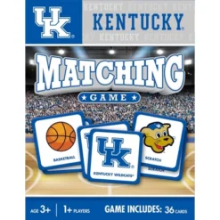 MasterPieces Officially Licensed NCAA Kentucky Wildcats Matching Game For Kids And Families
