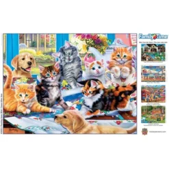 MasterPieces 400 Piece Jigsaw Puzzle - Puzzling Gone Wild - 18"x24" -Games and Puzzles Shop GUEST d9104504 7d77 4f03 b996 aad0841eca4e