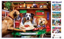 MasterPieces 300 Piece EZ Grip Jigsaw Puzzle - Benny's Ristorante - 18"x24" -Games and Puzzles Shop GUEST d9f35c51 7abd 4c29 91b9 bb97968fe1ae