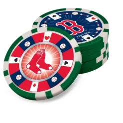 MasterPieces Casino Style 300 Piece Poker Chip Set - MLB Boston Red Sox -Games and Puzzles Shop GUEST db7203b0 9a66 4d69 ba2d 4beebd533c19