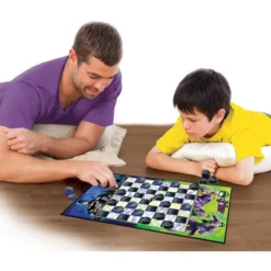 MasterPieces Officially Licensed Batman Checkers Board Game For Families And Kids Ages 6 And Up -Games and Puzzles Shop GUEST ddb31a57 5dc7 4e4b 924c d2055757cd5f